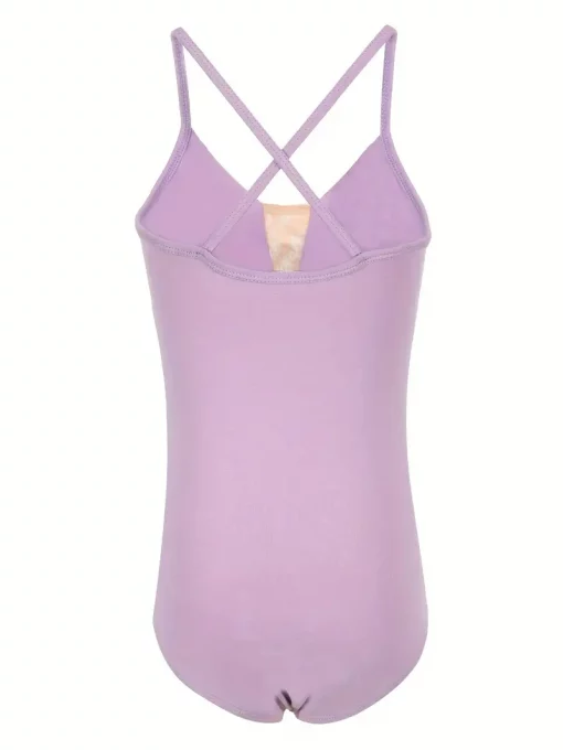 Cross Back Ballet Leotard - Jacaranda - Image 4