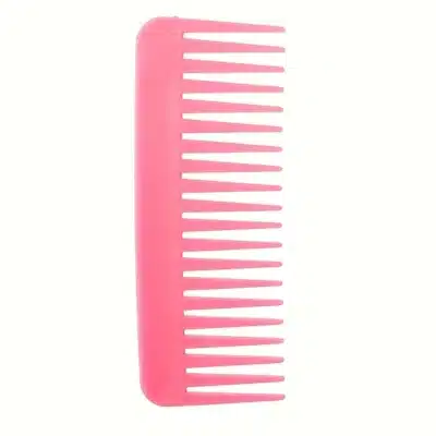 Wide Tooth Acrylic Comb - Large