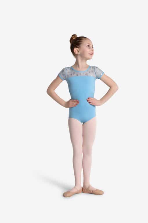 Butterfly Papillon Leotard - Light Blue