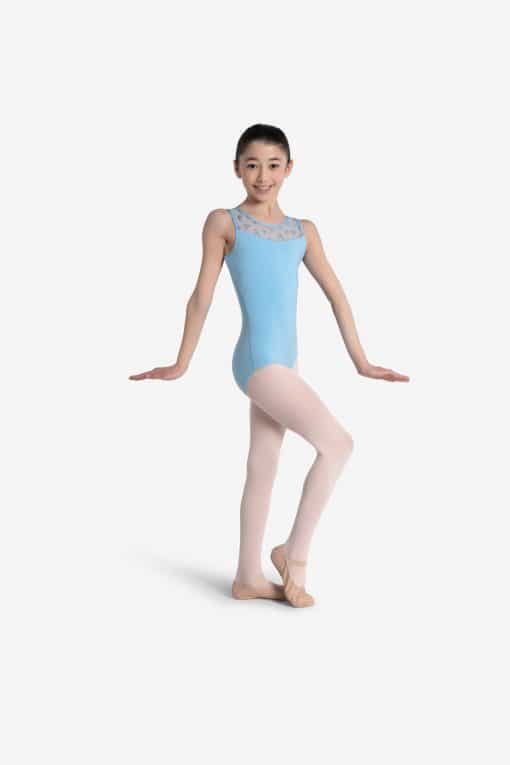 Butterfly Mariposa Leotard - Light Blue