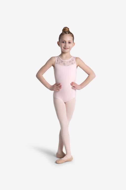 Butterfly Mariposa Leotard - Pale Pink