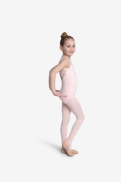 Butterfly Mariposa Leotard - Pale Pink - Image 2