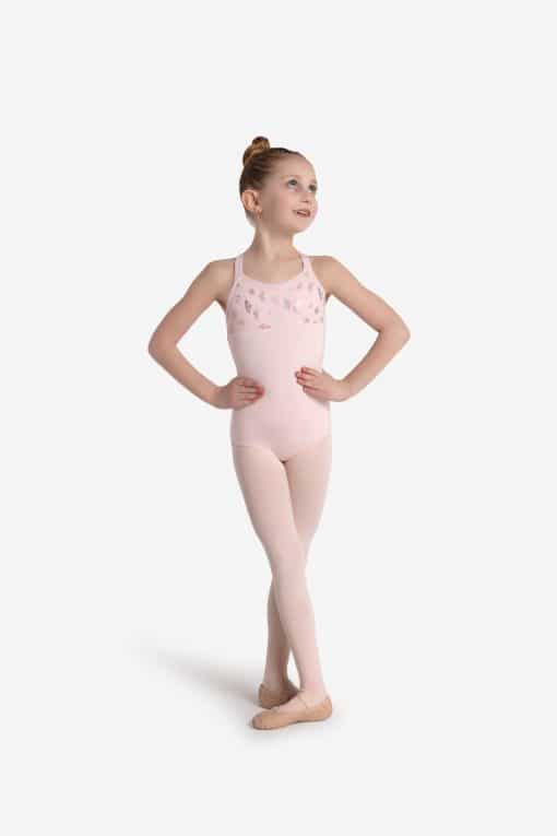 Butterfly Yara Leotard - Pale Pink