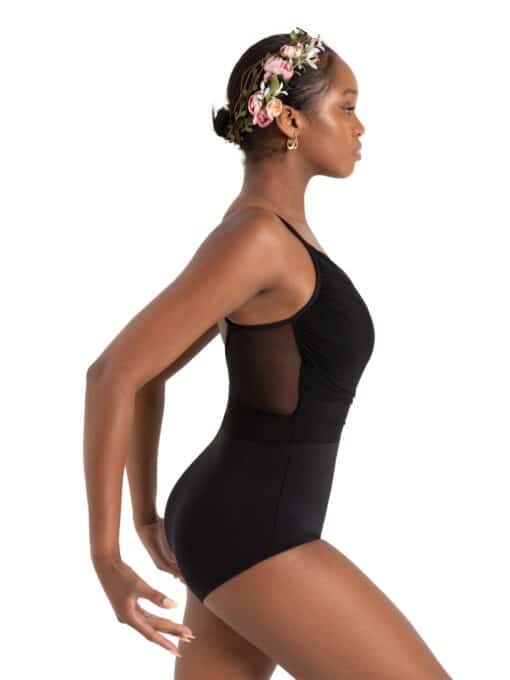 Rose Camisole Leotard - Black - ADULT - Image 3