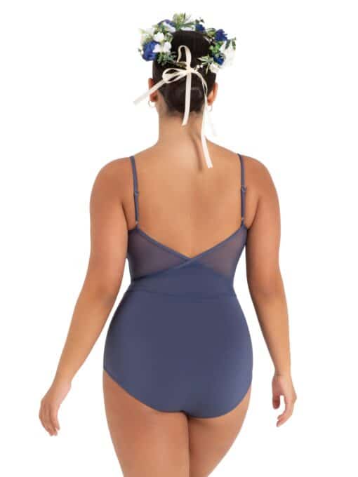 Rose Camisole Leotard - Dusty Blue - ADULT - Image 2
