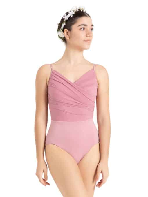 Rose Camisole Leotard - Dusty Pink - CHILD