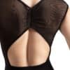 Daisy Cap Sleeve Leotard - Black - ADULT - Image 4