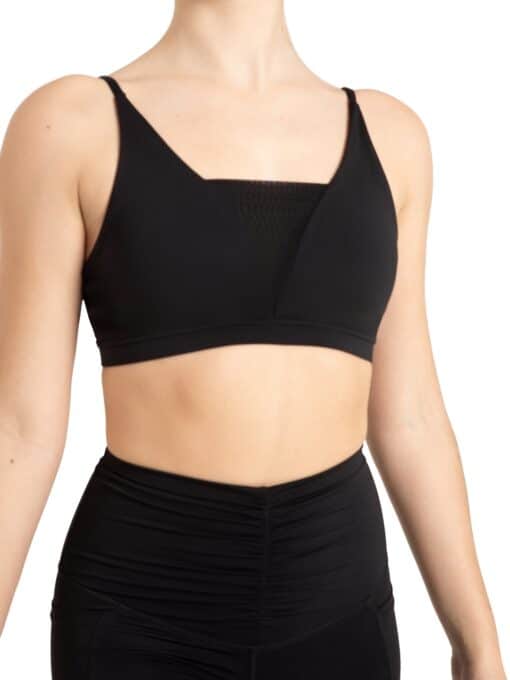 Irish Mesh Crop Top - Black - ADULT - Image 4