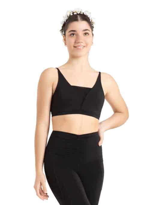 Irish Mesh Crop Top - Black - ADULT