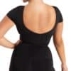 Clover Crop Top - Black - CHILD - Image 2