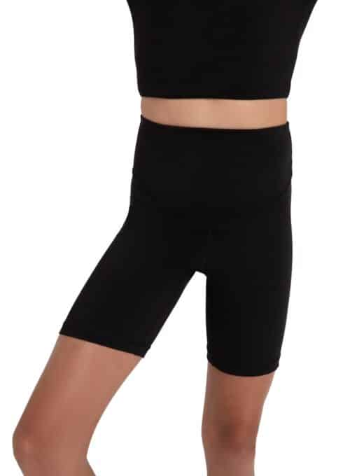 Buttercup Bike Shorts - Black - ADULT