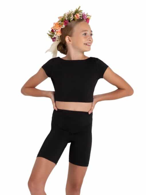 Buttercup Bike Shorts - Black - ADULT - Image 3