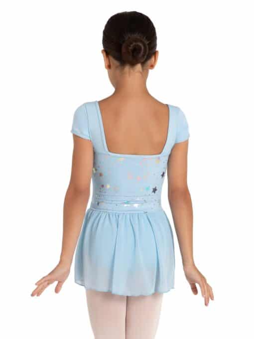 Stellar Short Sleeve Dress - Blue - CHILD - Image 3