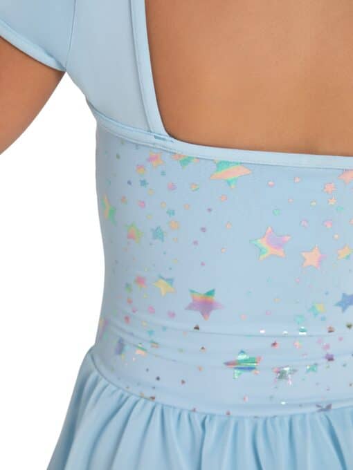 Stellar Short Sleeve Dress - Blue - CHILD - Image 2