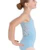 Astro Diamond Back Leotard - Blue - CHILD - Image 3