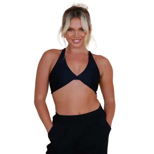 Twist Crop Kyra D - Black - ADULT - Image 2