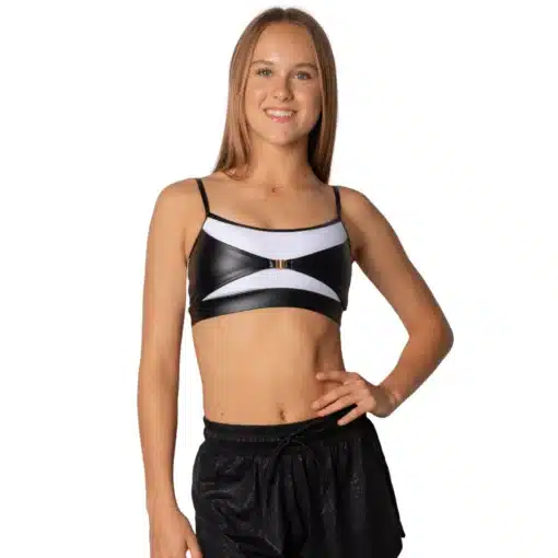 Distinct Crop Top - White