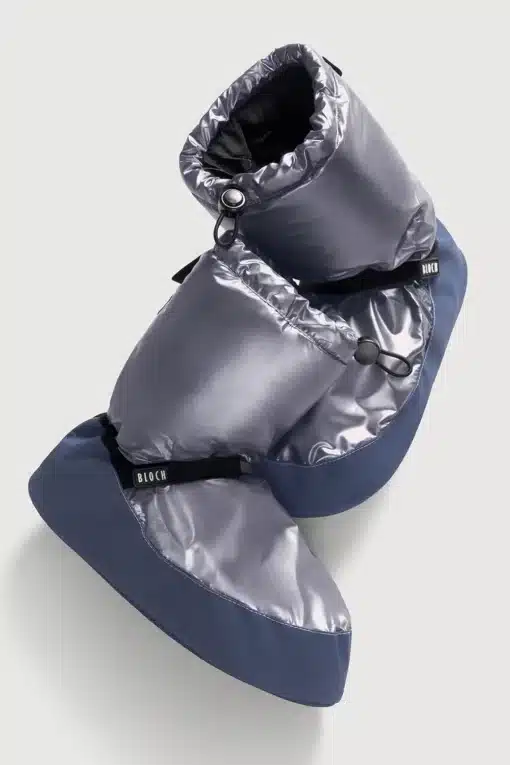 Metallic Pearl Warm up Booties - Grey - CHILD - Image 3