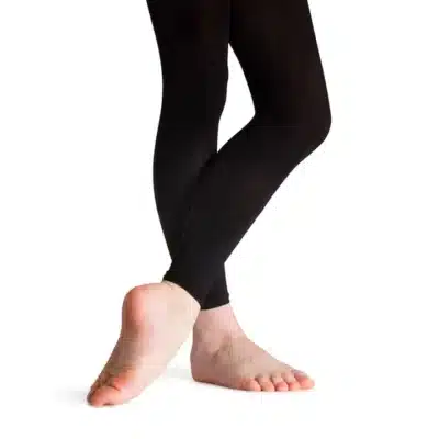 Bloch Elite Footless Tights - Black - ADULT
