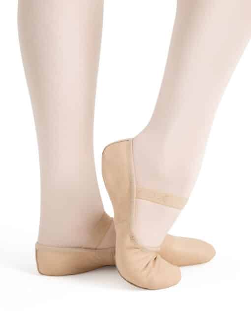 Clara Split Sole Ballet - Salmon Pink - ADULT - Image 3