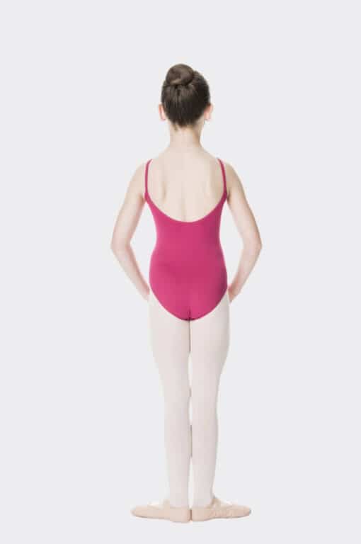 Camisole Strap Leotard - Mulberry - CHILD - Image 2