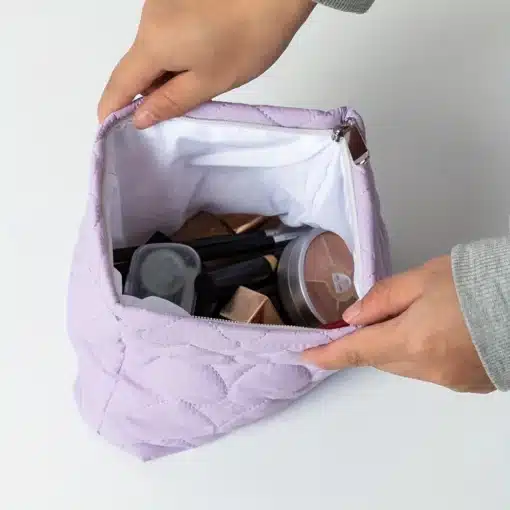 Heart Beauty Bag - Hot Pink - Image 2
