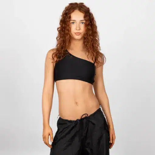 Tilly Crop Top - Black - CH/AD - Image 3
