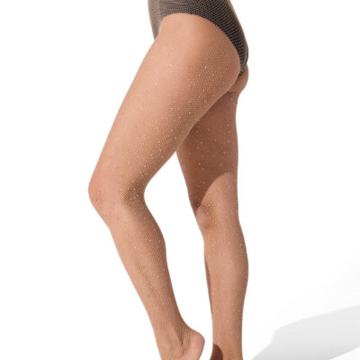 Capezio – All Over Rhinestones Fishnet Tights