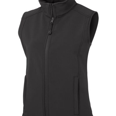Softshell Vest - Black - ADULT