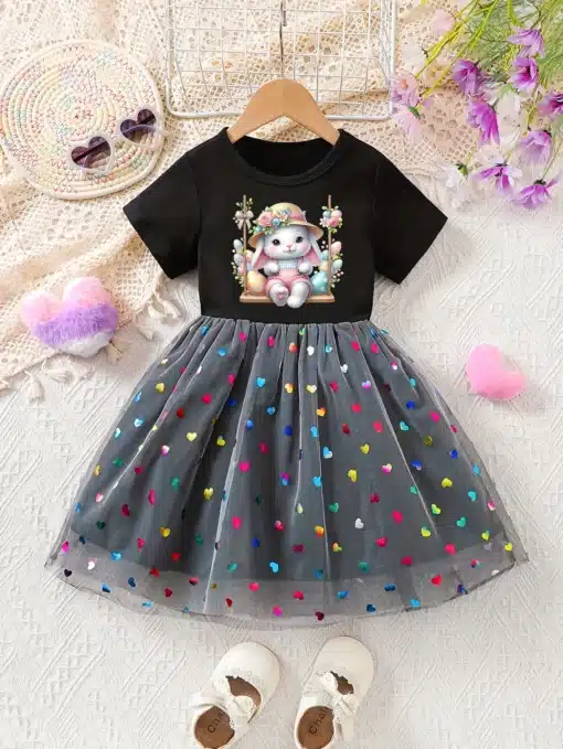 Easter Tutu Dress - Black - CHILD