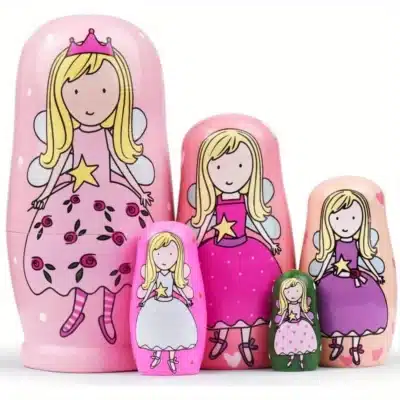 Nesting Wooden Dolls - Fairy Princess