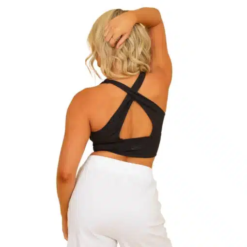 Excel Crop Top - Black - CH/AD - Image 2