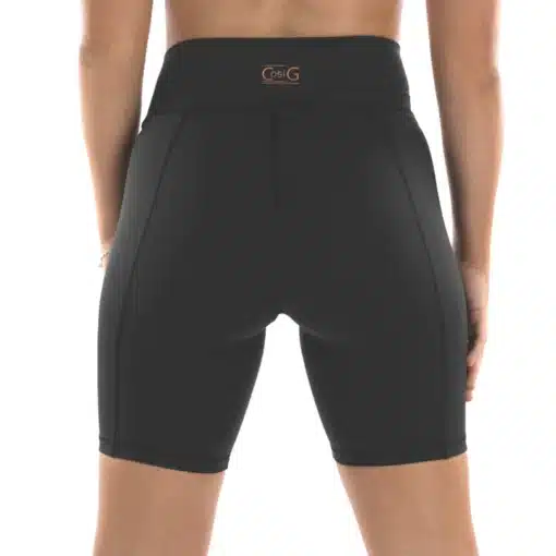 Creation Bike Shorts - Black - CH/AD - Image 3