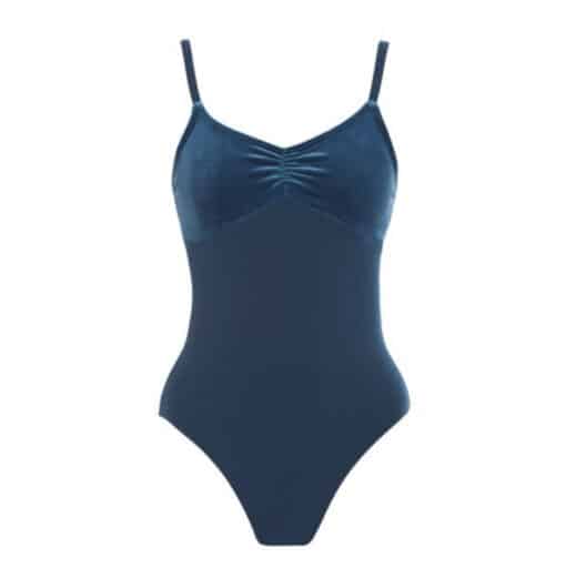 Giselle Velvet leotard - Teal - ADULT