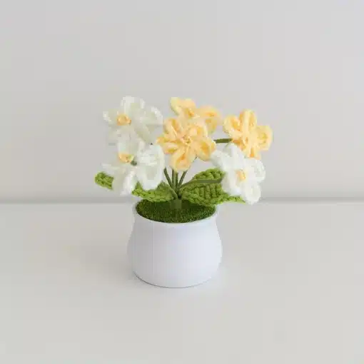Crochet Mini Flower Pots - Image 4