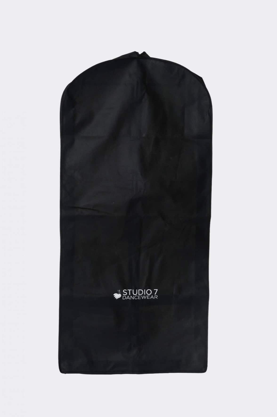 Short Garment Bag Black Spangles Dancewear