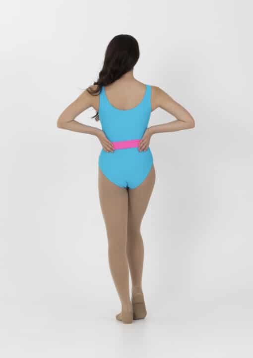Neon Leotard - Neon Blue - ADULT - Image 2