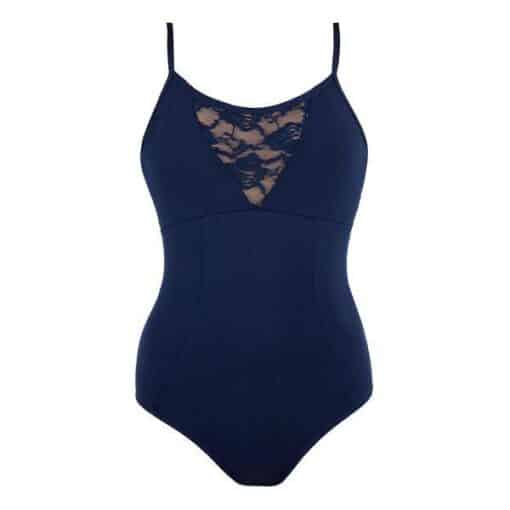 Grace Lace Leotard - Navy - CHILD