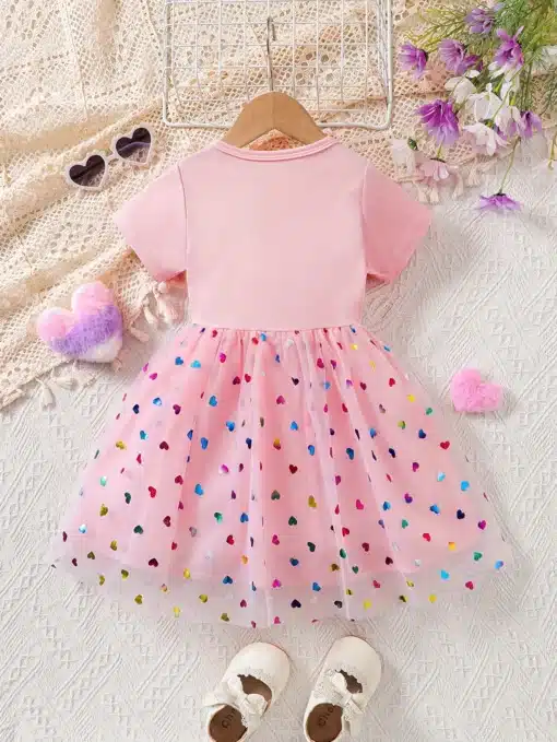 Easter Tutu Dress - Pink - CHILD - Image 3