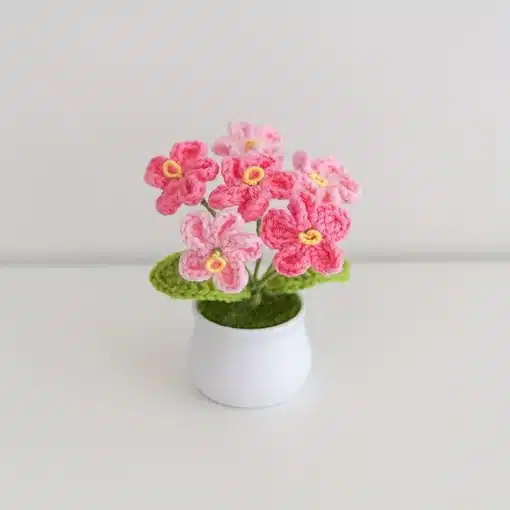 Crochet Mini Flower Pots - Image 2