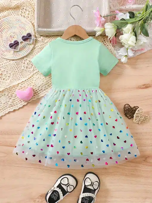 Easter Tutu Dress - Mint- CHILD - Image 4