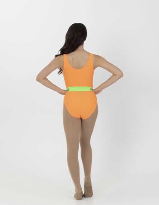 Neon Leotard - Neon Orange - ADULT - Image 2