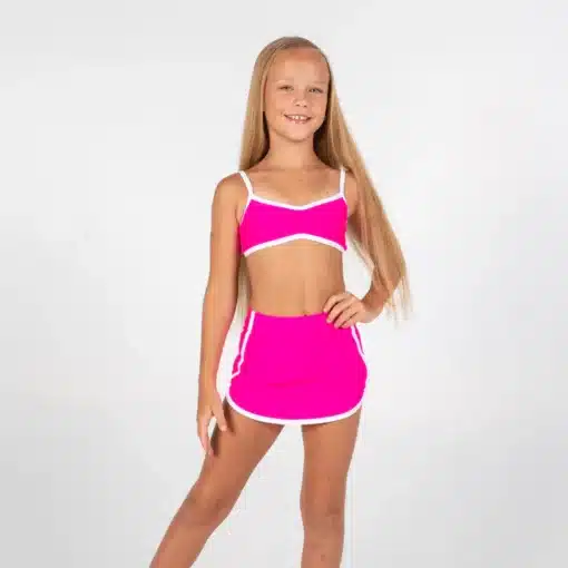 Wow Skirt -Neon Pink - CHILD