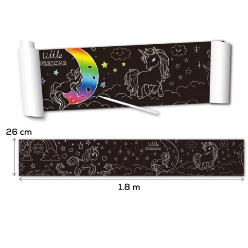 Unicorn Roll of Scratch Art - Image 2