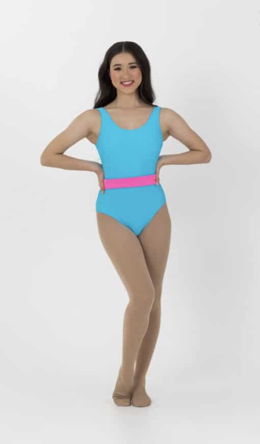 Neon Leotard - Neon Blue - ADULT