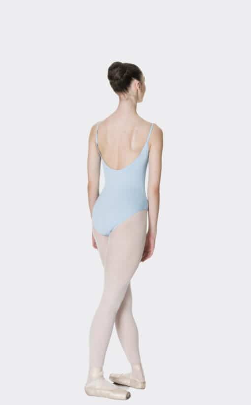 Camisole Strap Leotard - Pale Blue - CHILD - Image 2
