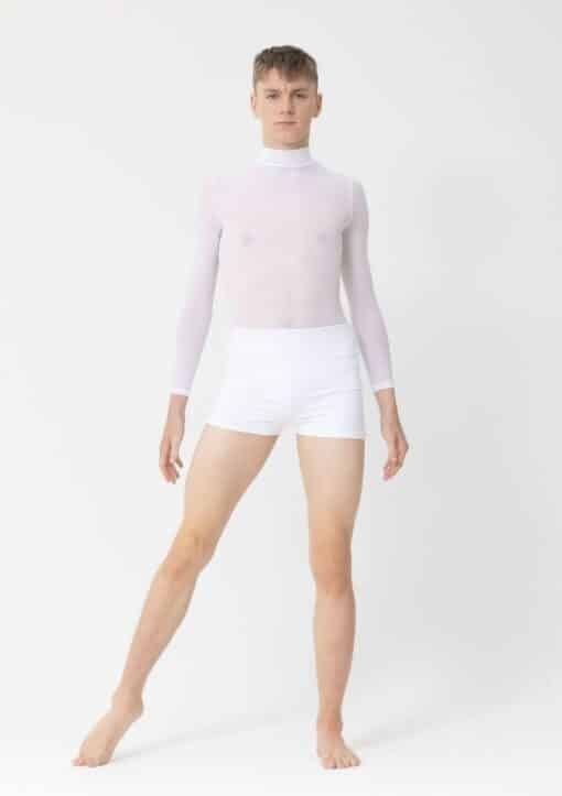 Sammy Mesh Leotard - White - ADULT - Image 3