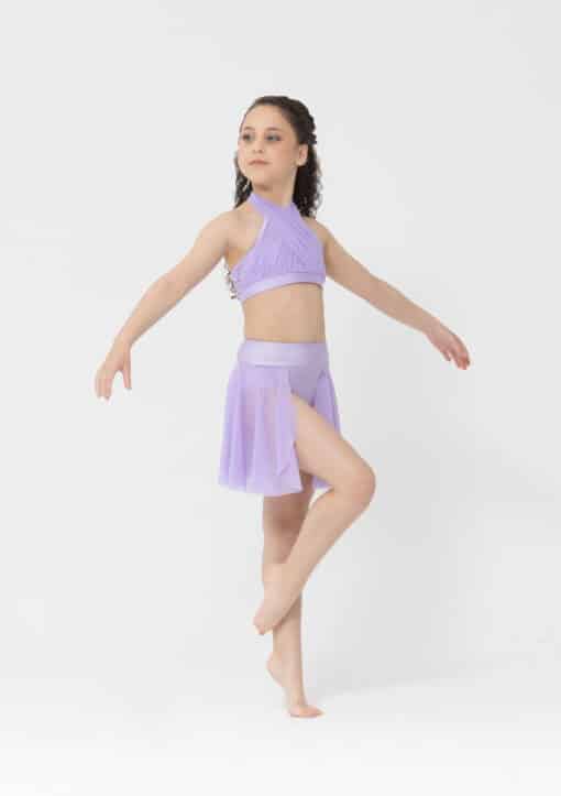 Alyssa Crop Top - Lilac - ADULT