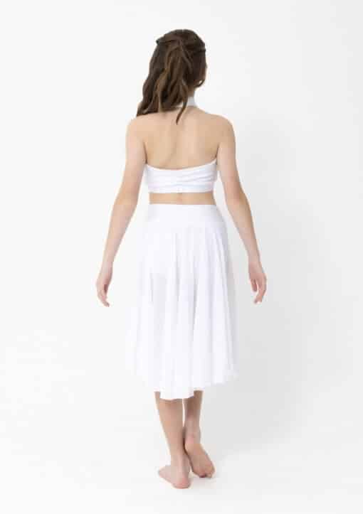 Alyssa Crop Top - White - ADULT - Image 2