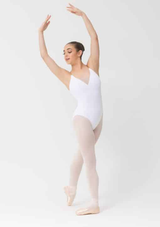 Adele Leotard - White - ADULT